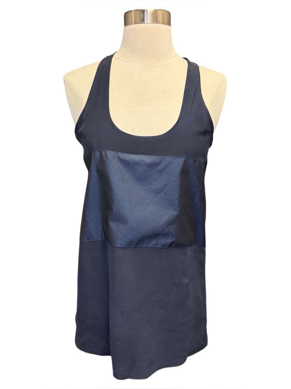 Lareida Silk Blocked Tank
